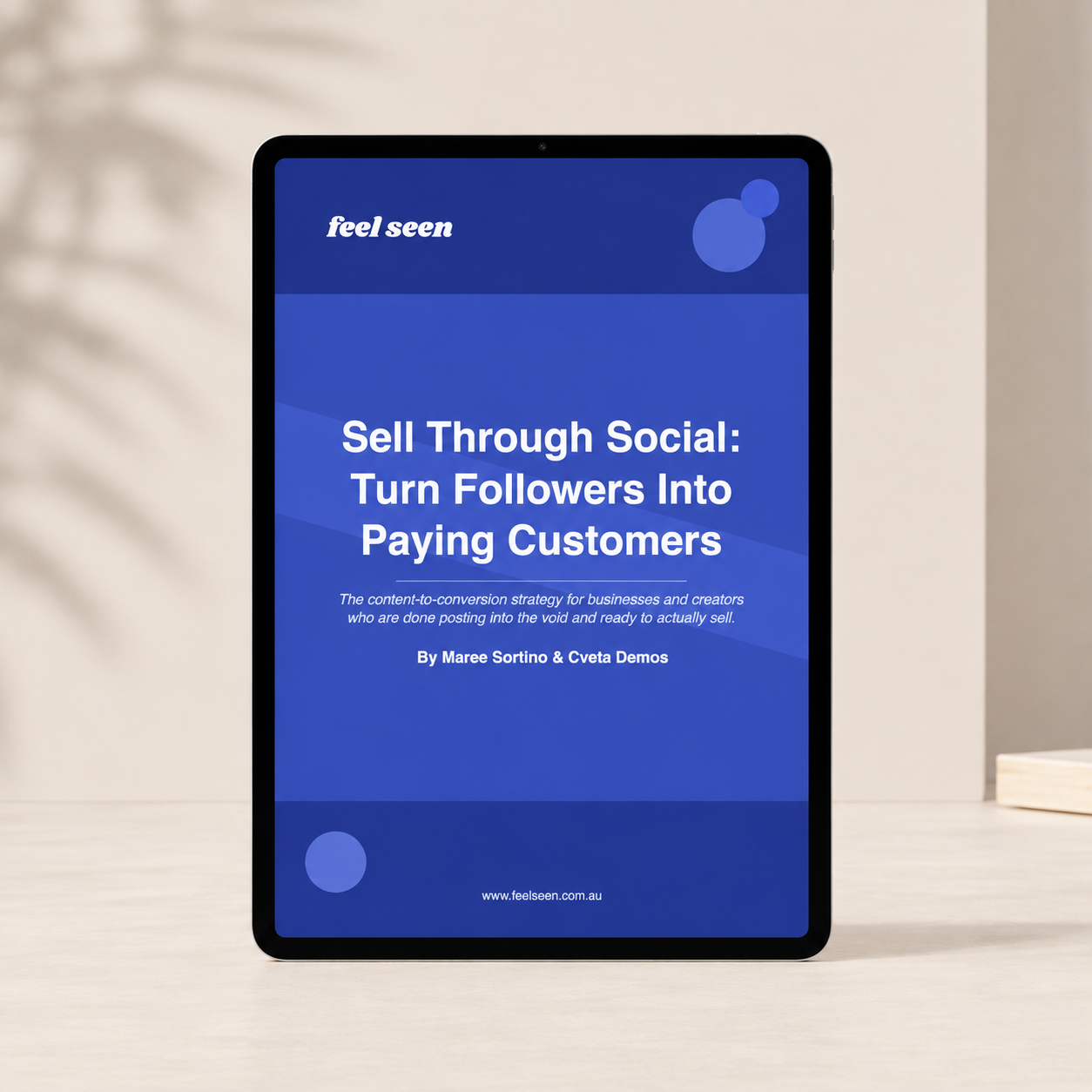 Sell Through Social: The Conversion Blueprint